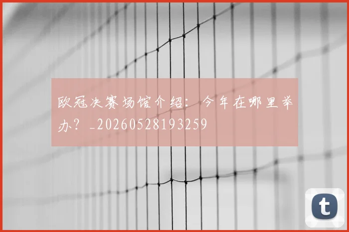 欧冠决赛场馆介绍：今年在哪里举办？_20260528193259